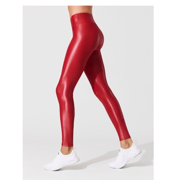Carbon38 Red Takara Leggings 